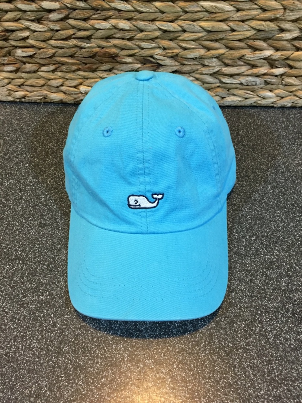 Vineyard Vines Blue Whale Logo Baseball Cap
